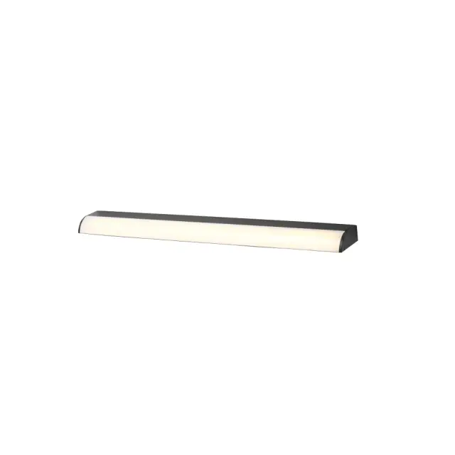 AcaLight Offer NETTO ΦΩΤΙΣΤΙΚΟ EΠITOIXO ΜΑΥΡΟ ΜΑΤ ΜΕΤΑΛΛΙΚΟ LED 12W 3000K 780Lm IP20 570Χ70mm