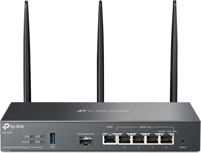 TP-Link ER706W Omada Wi-Fi 6 VPN Router