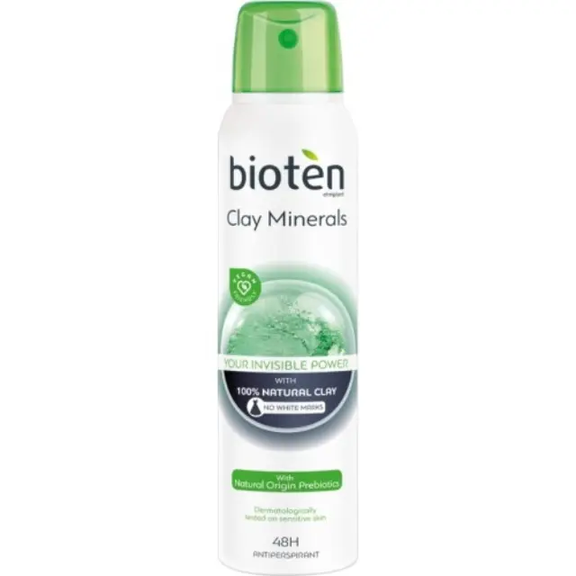 Bioten Clay Minerals 48-hour deodorant Spray 150ml