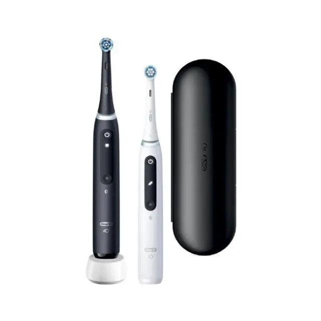 Oral-B Ηλεκτρική Οδοντόβουρτσα iO 5 Duo White / Black (iO Series 5 Duo Black/White)