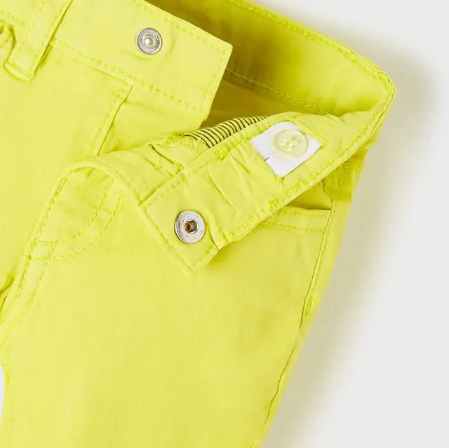 Baby 6 μηνών έως 4 ετών Παντελόνι καπαρτινέ slim fit λάιμ 2