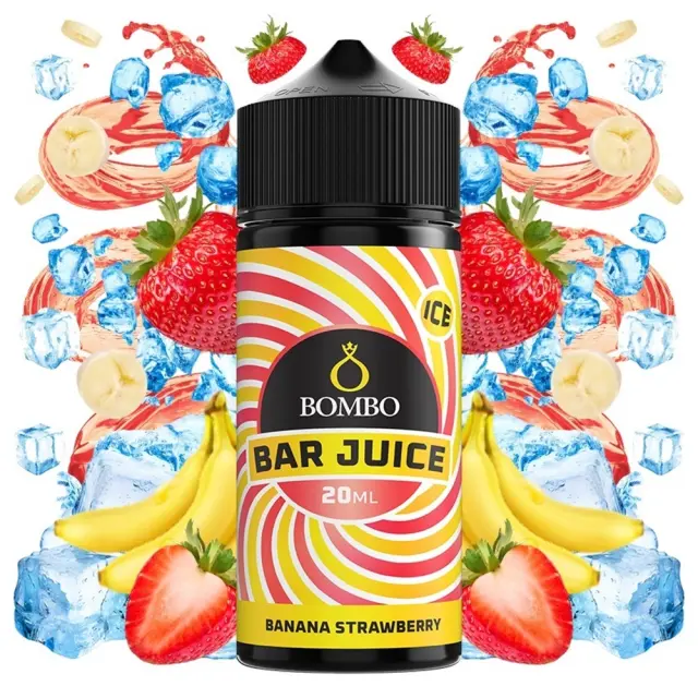 Bar Juice Banana Strawberry 20ml (120ml) - Bombo Flavorshots
