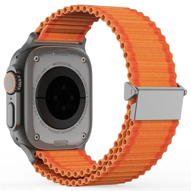Dux Ducis® YC Nylon Λουράκι για Apple Watch 38/40/41/42(Series 10/11/12)mm- Orange 2