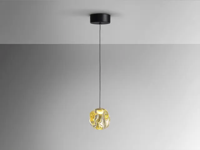 Zaria 502177 bronze/amber φωτιστικό μονόφωτο Bronze