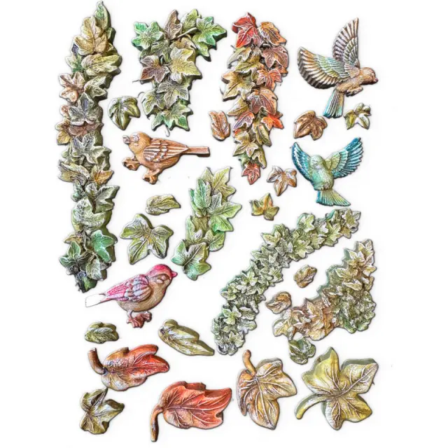 Καλούπι σιλικόνης A5, 15×21cm, Stamperia, House of Roses, Ivy 2