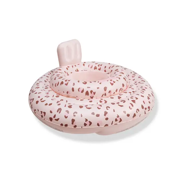 Swim Essentials Σωσίβιο με Κάθισμα ⌀69εκ. Old Pink Leopard (0-1 ετών) 949963