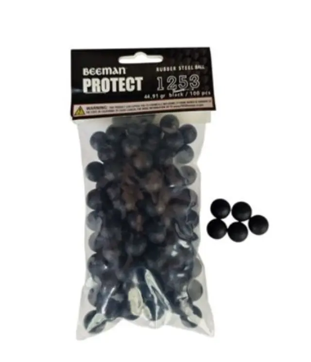 BEEMAN rubber bullets, caliber 50 (12.7 mm) - 100 pieces for BP50