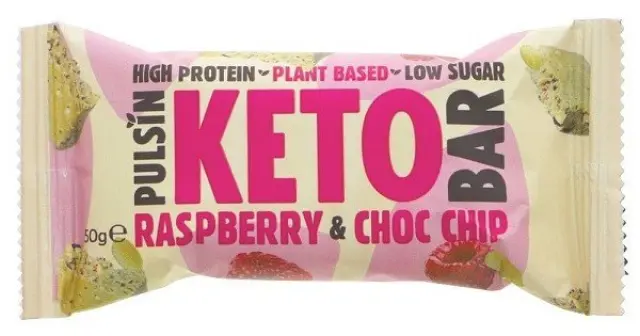 PULSIN Keto Raspberry Choco 50g