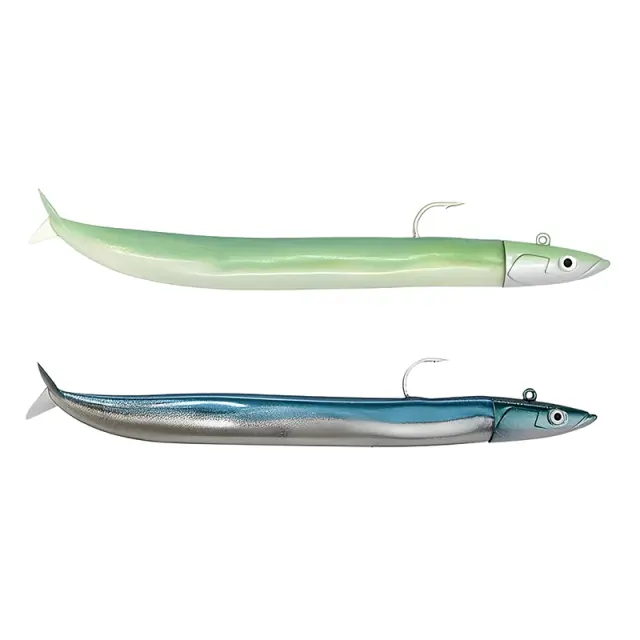 Σιλικονούχο Χέλι Fiiish Crazy Sand Eel No1 Combo CSE5006 Double Combo Off Shore - 10gr Pearl Blue 3