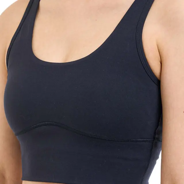 Under Armour Women's Meridian Fitted Crop Tank Bra Μαύρο 1379153-001 (Under Armour) - Large 2