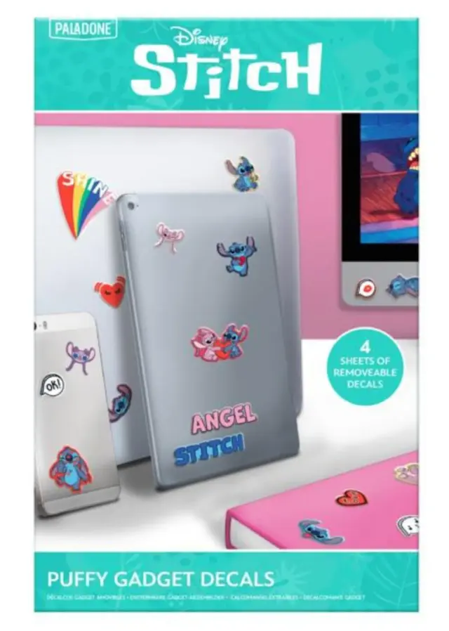 Paladone Αυτοκολλητα Stitch Puffy Gadget Decals 21 x 15 cm PP13253 3