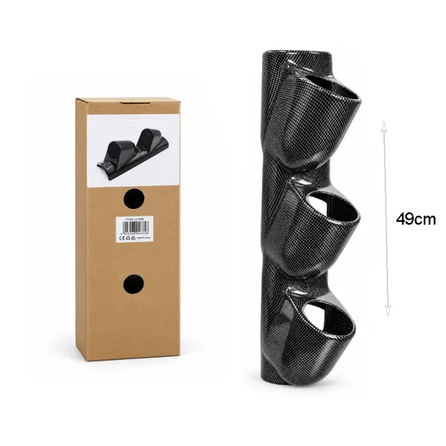 Τριπλή Βάση Οργάνων Αυτοκινήτου Gauge Pod Carbon Look 49cm - Triple Car Gauge Pod Holder Carbon Look 081259 3