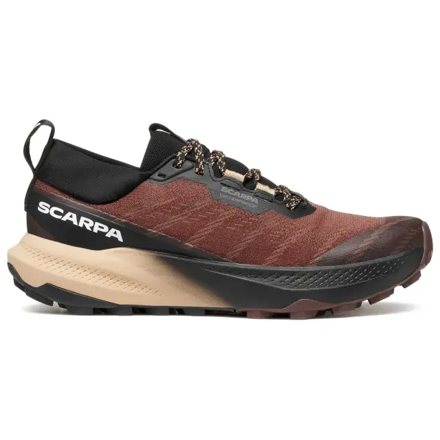 Scarpa Golden Gate LT WP Trail Running Αδιάβροχο Παπούτσι Γυναικείο Black-Chocolate - 42