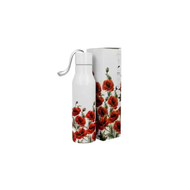 Duo gift Μπουκάλι Θερμός 500ml: Poppies 2