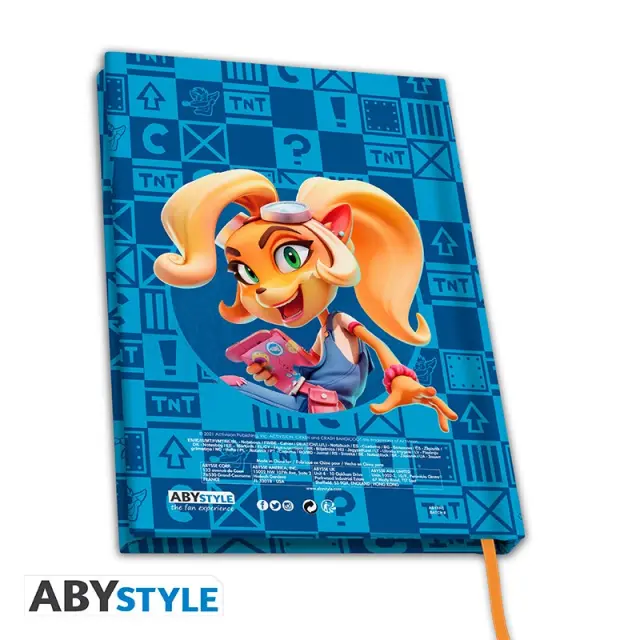 Σημειωματάριο CRASH BANDICOOT - A5 Notebook "Crash + Coco" -ABYNOT089 3