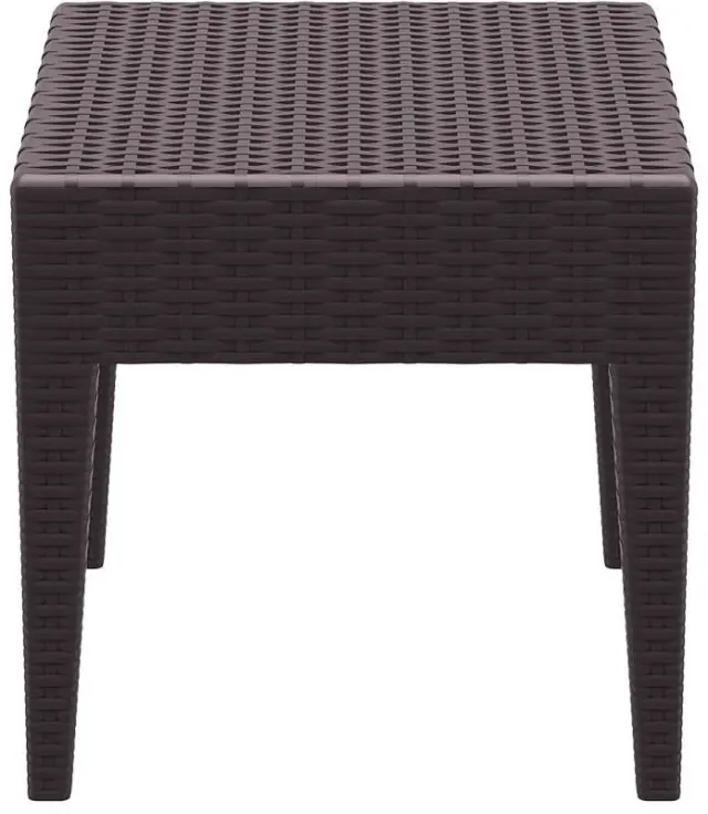 Τραπέζι MIAMI Καφέ PP 45x45x45cm 2