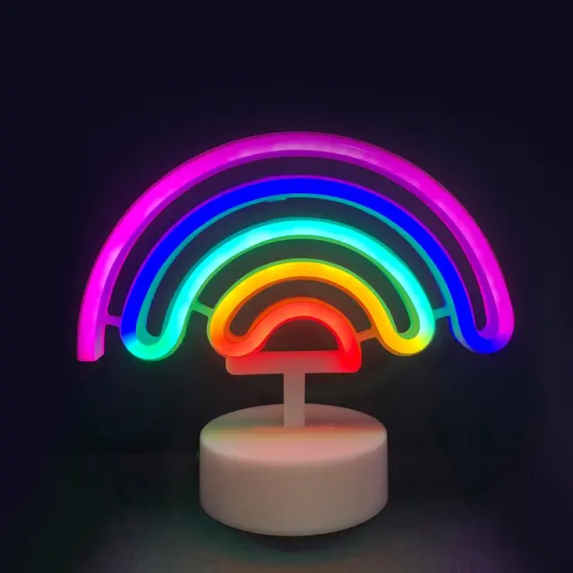 AcaLight Offer ΟΥΡΑΝΙΟ ΤΟΞΟ, 66 NEON LED ΛΑΜΠΑΚΙΑ ΜΕ ΜΠΑΤΑΡΙΑ (3xAA)/USB, RGB, IP20, 23x10x19.5cm