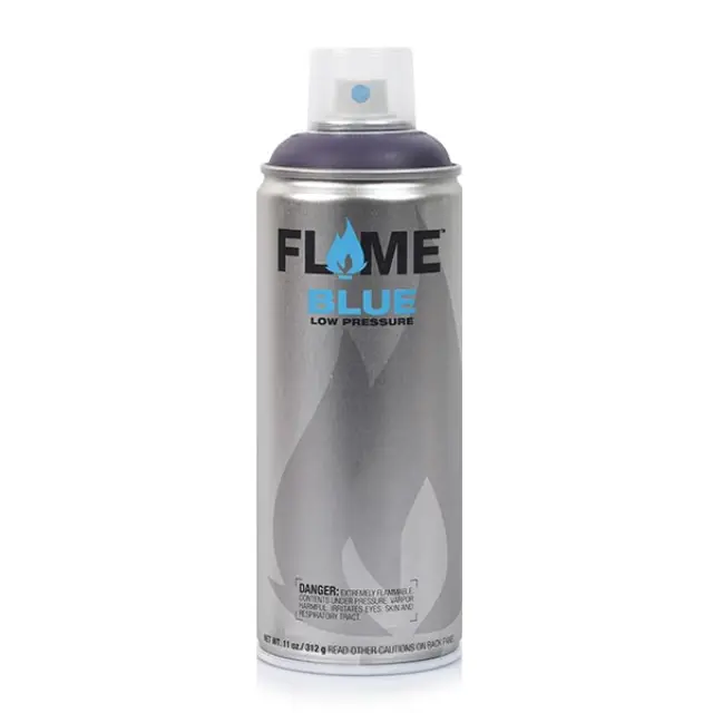 Flame Blue Spray Paint 400ml FB-822 Violet Grey