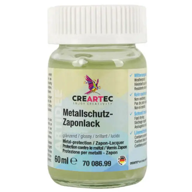 Creartec Βερνίκι Μετάλλου Κοσμημάτων Γυαλιστερό - 60ml
