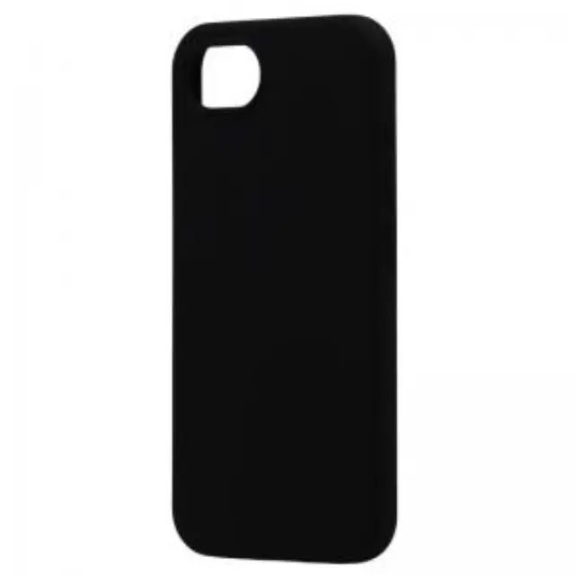 Θήκη Liquid Silicon inos Apple iPhone 16e/ 17e Velvet Μαύρο N69069 2