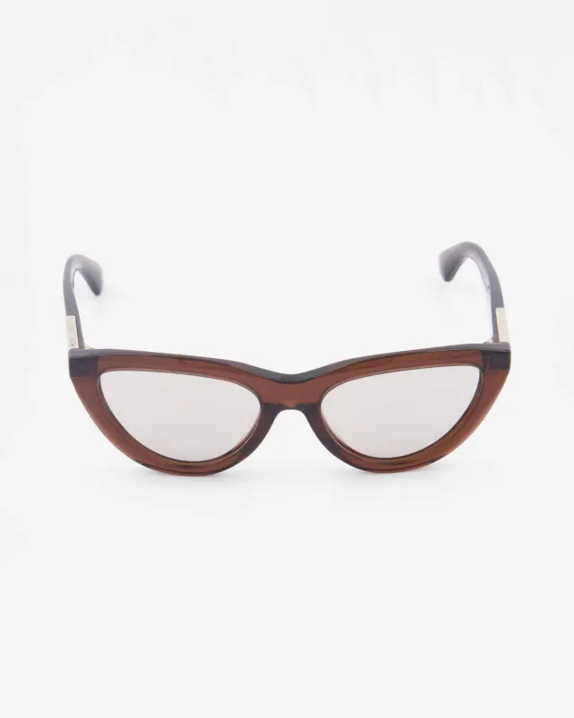 Burberry BE4436U 41448V Γυναικεία Cat-Eye Γυαλιά Ηλίου Καφέ - 55 mm 2