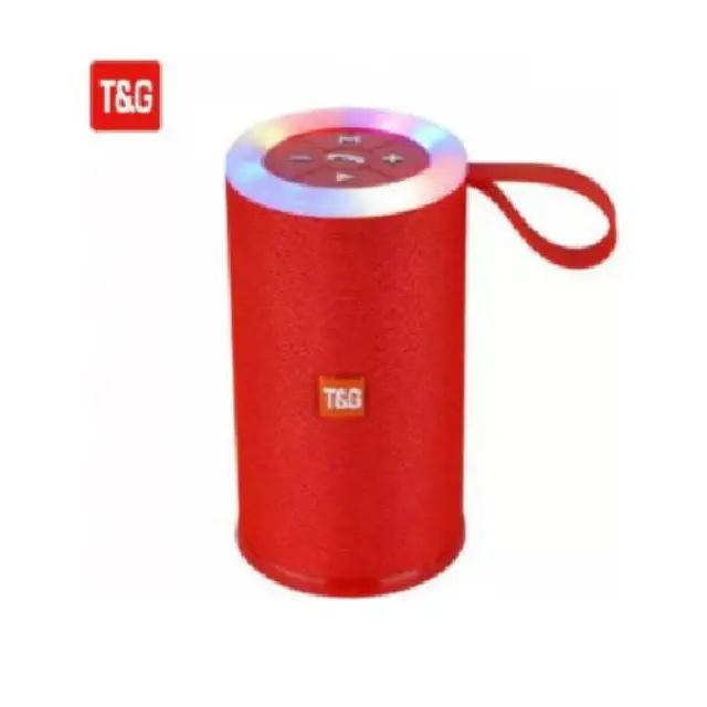 T&G TG-512 Ηχείο Bluetooth 10W με Ραδιόφωνο - ΚΟΚΚΙΝΟ