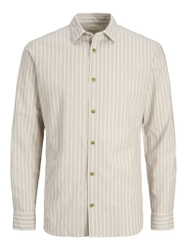 JJESUMMER SHIRT L/S S23 SN Crockery 2