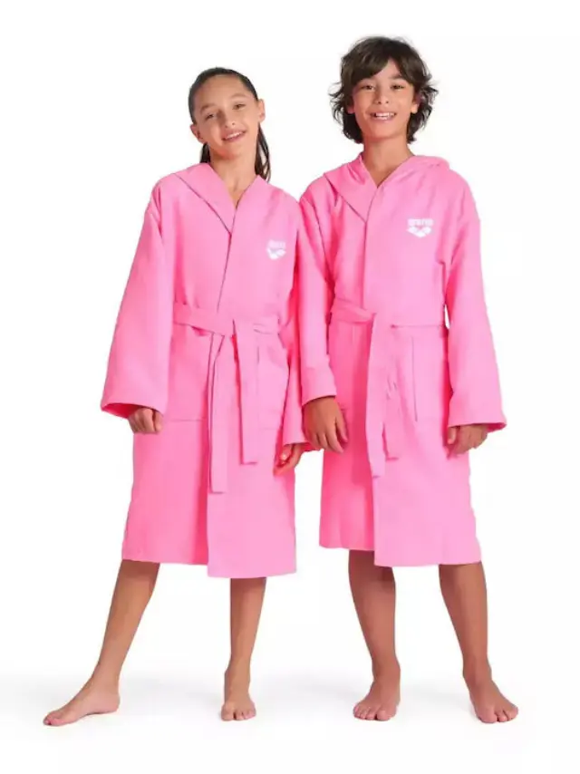 Arena Unisex Kids Zeal Bathrobe Ροζ 009042-910 (Arena) - 12 Years
