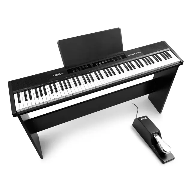 MAX RHAPSODYDP88P ΨΗΦΙΑΚΟ ΠΙΑΝΟ 88 ΠΛΗΚΤΡΩΝ ΜΕ ΒΑΣΗ