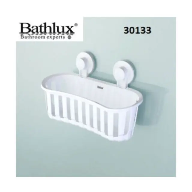 Bathlux 30133 Καλάθι Ντουζιέρας με Βεντούζες