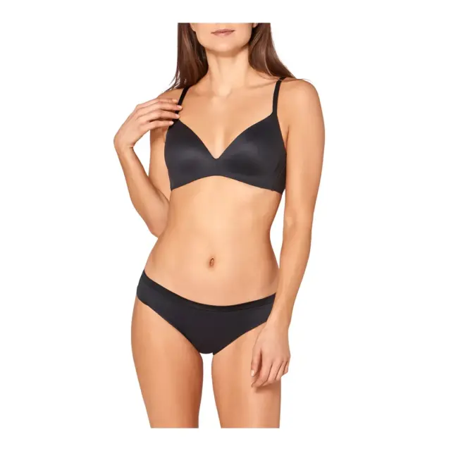Triumph Σουτιέν Body Make-Up Soft Touch P EX Με Ενίσχυση Χωρίς Μπανέλες Μαύρο 3
