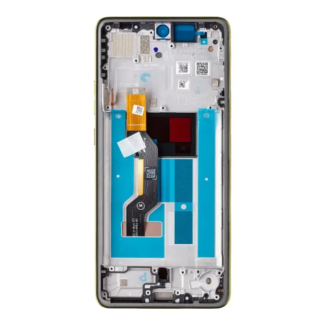 Motorola G86 Power 5G LCD Display + Touch Unit + Front Cover Green (Golden Cypress) (Service Pack) 2