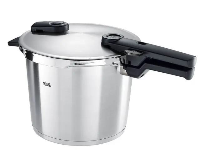 Χύτρα Ταχύτητας Fissler Vitaquick Premium με καλάθι ατμού, χωρητικότητα 6L και διάμετρο 22cm 2