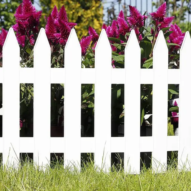Prosperplast IPLSU2-S449 Φράχτης κήπου πλαστικός Garden Classic 3,60m x 52Υcm (6τμχ) Λευκό / 103772 2