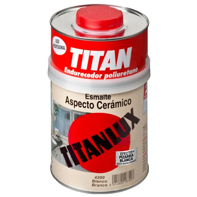 Σμάλτο Μπανιέρας-Κεραμικών Γυαλιστερό TITAN ASPECTO CERAMICO 750ml