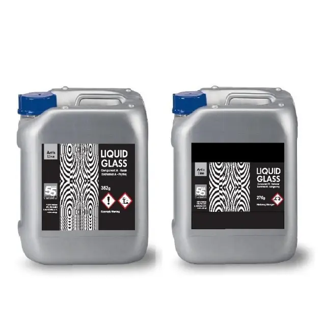 Uzin Liquid Glass Ρητίνη Υγρού Γυαλιού 2 Συστατικών 15kg 2
