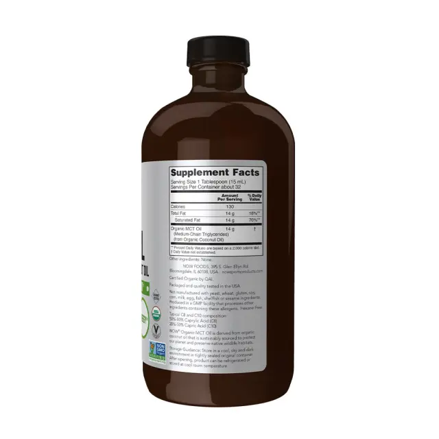 Now Foods MCT Oil, Organic 2