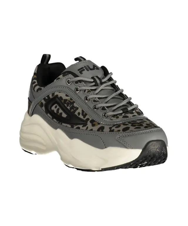 Fila - Γυναικεία Sneakers Skye ZP FFW0585-83567 Γκρι/Λεοπάρ 2