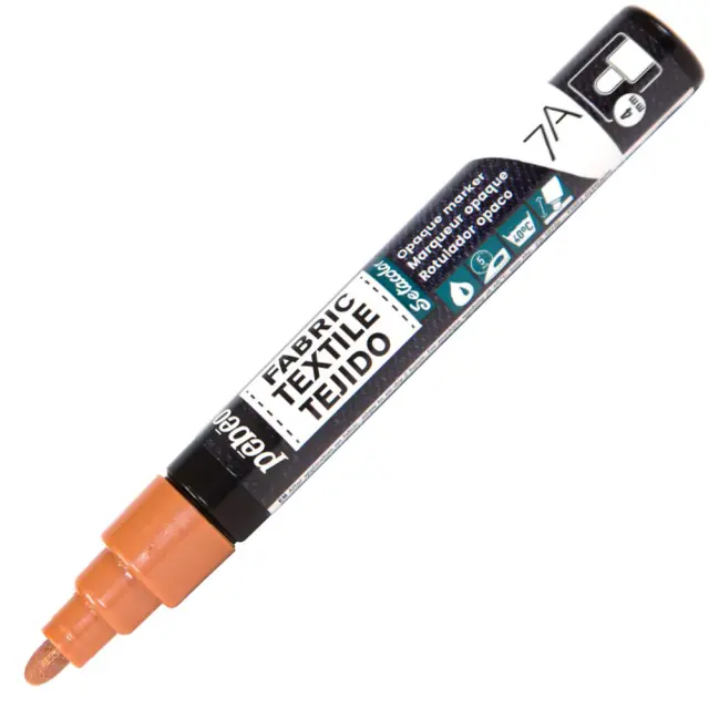 Pebeo Μαρκαδόρος Υφάσματος Καλυπτικός Μύτη 4mm - 33 Copper