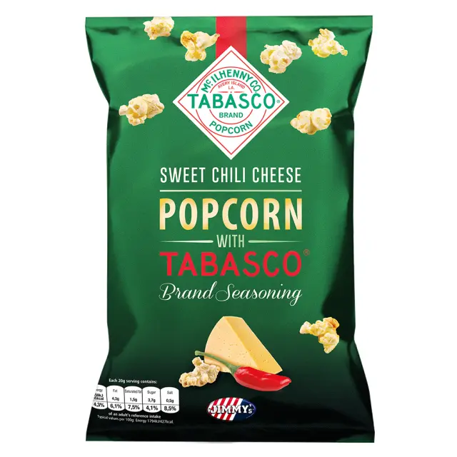 Tabasco Sweet Chili Cheese Popcorn 90gr