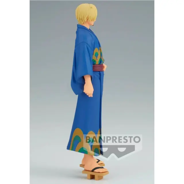 One Piece Grandline Series Wanokuni Yukata Silvers Sanji figure 17cm 2