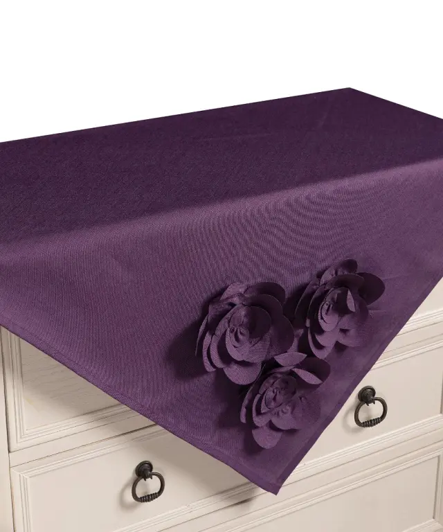 Τραπεζοκαρέ 558 (130cm x 130cm) μώβ - -