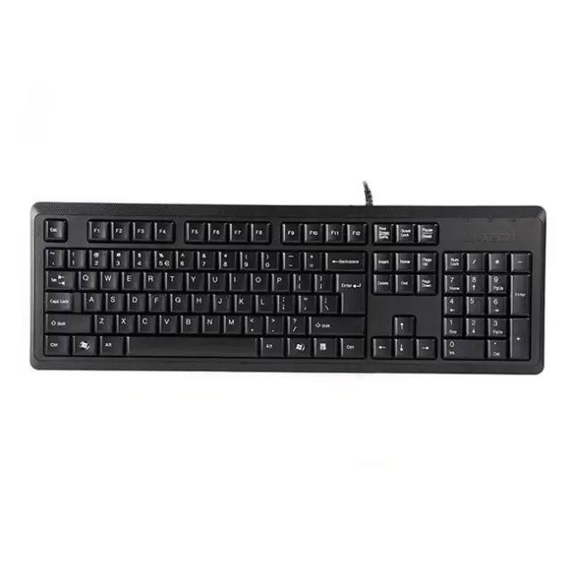 A4Tech Keyboard KR-92 100% Black (A4TKLA46007)