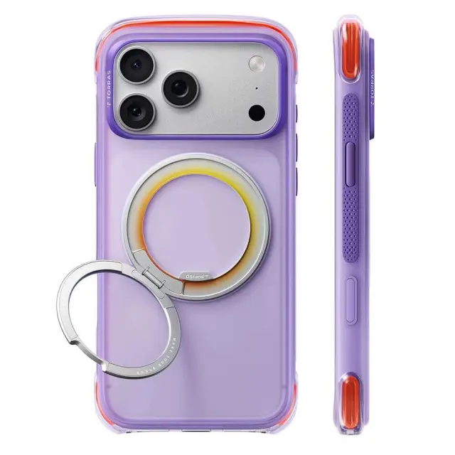 Torras O3 Air Core, prism plum - iPhone 18 Pro Max