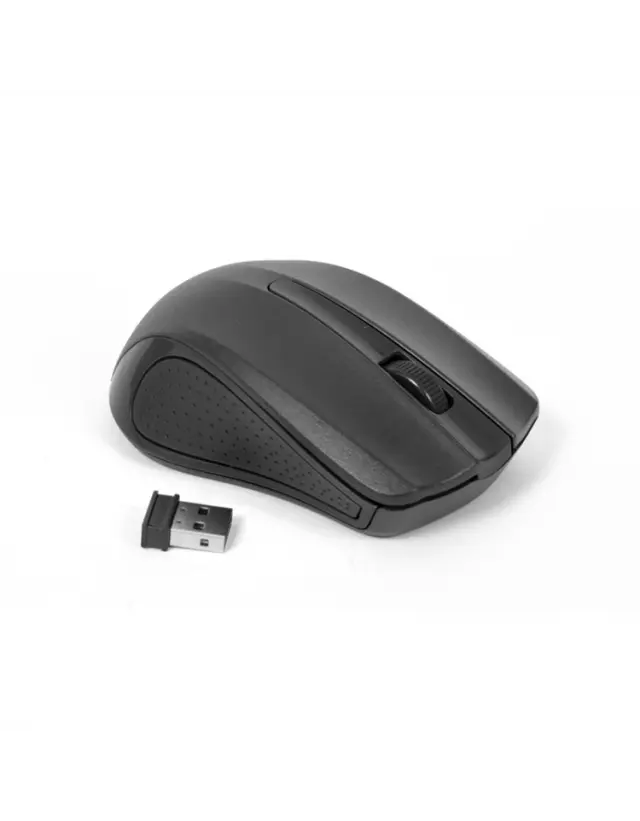 MOUSE OMEGA OM-419 ΑΣΥΡΜΑΤΟ 2,4GHz 1000DPI BLACK NANO USB RECEIVER [41791] 3