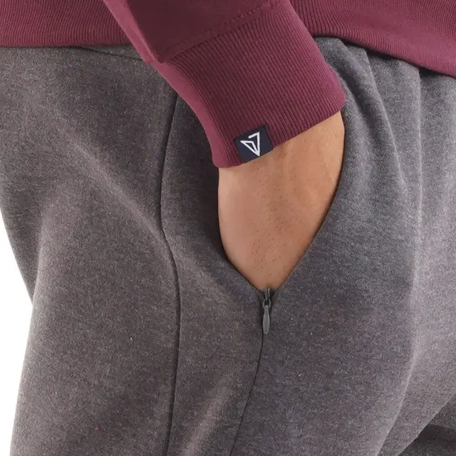Magnetic North Sweatshirt Basic (50010-BORDEAUX) - Μπορντό 3