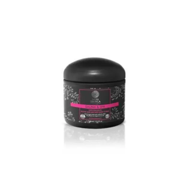 Natura Siberica Sauna + Spa Anti-Cellulite Algae And Salt Hot Body Scrub Ζεστό Απολεπιστικό Προϊόν Κατά Της Κυτταρίτιδας 370 ml