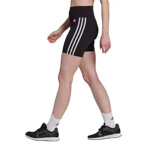 adidas Sportswear Women's Training Essentials 3Stripes Tight Short Μαύρο HK9964 (adidas Sportswear) - Medium 3