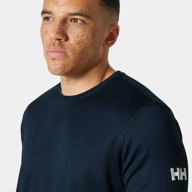 Helly Hansen Tech Crew Long Sleeve 2.0 Ανδρικό Navy - S 3