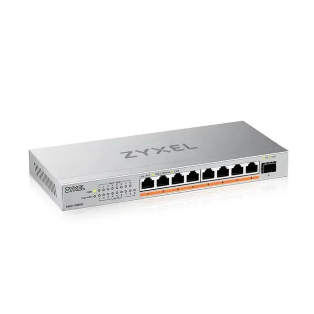 Zyxel Unmanaged Switch L2 MG-108HP 8 Ports (1Gbps) PoE (XMG-108HP-EU0101F)